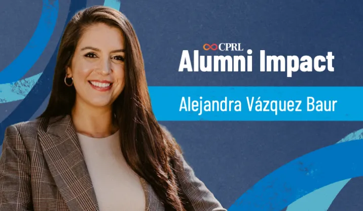 CPRL Alum Alejandra Vazquez Baur