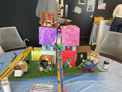 model of a future school