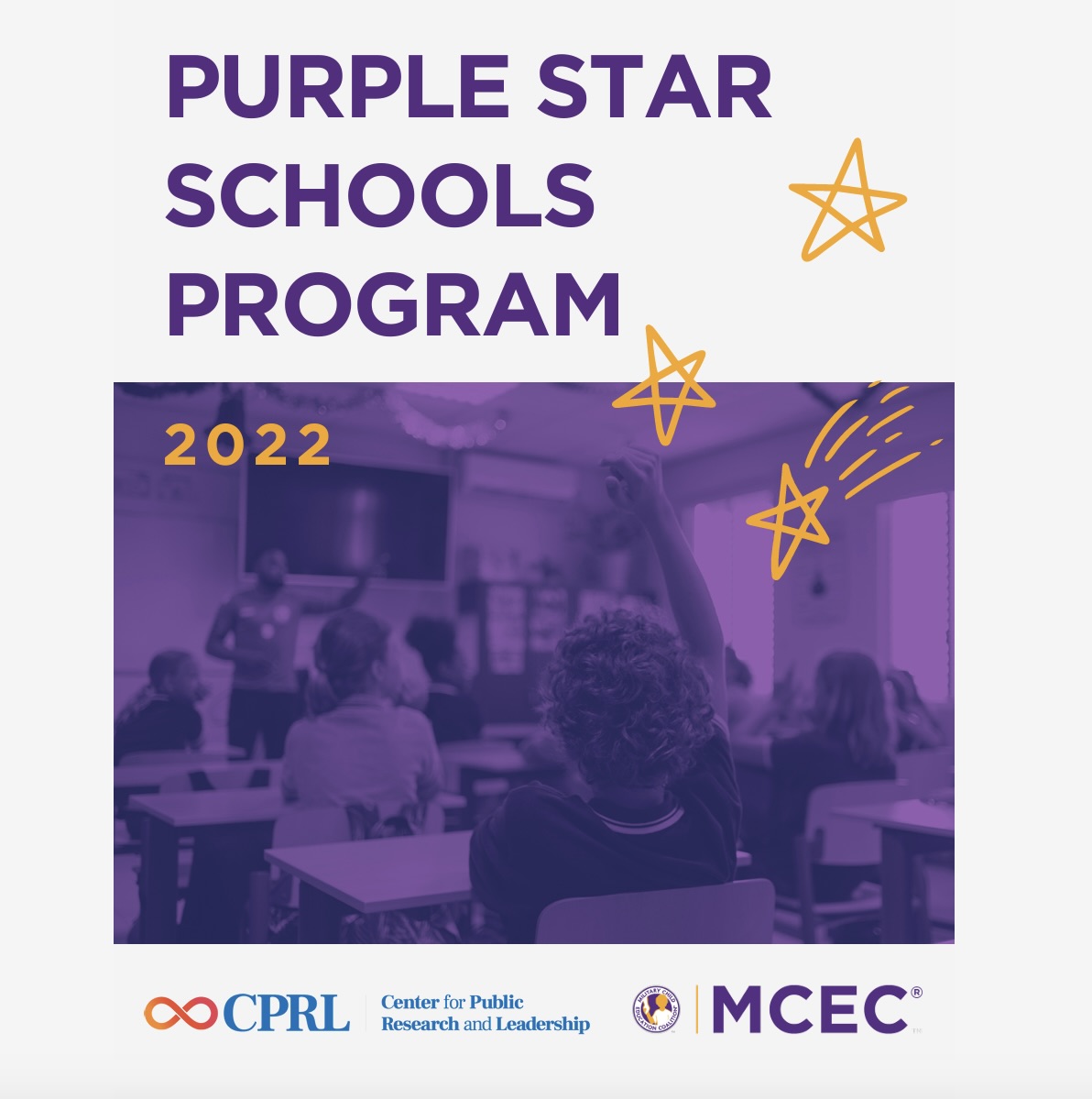cover image of purple star schools program report. 