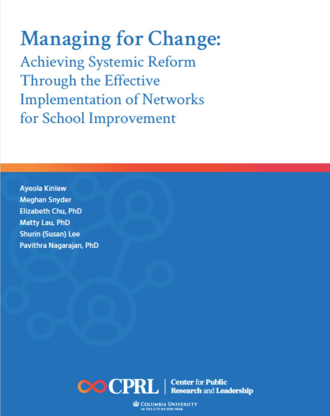 Cover of Managing Chance report. 