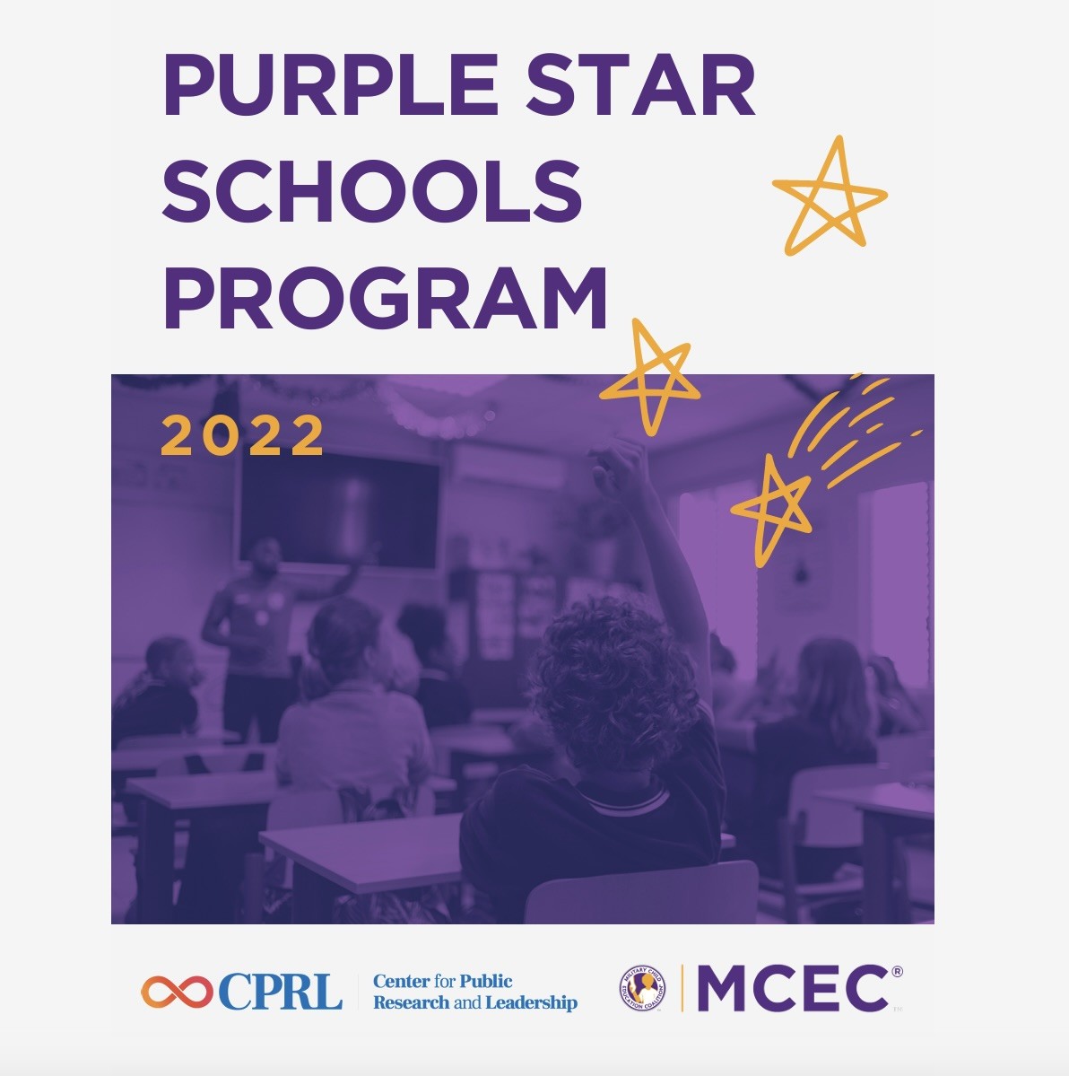 cover image of report with picture of students in a classroom.