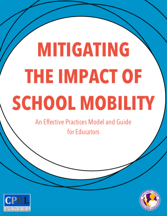 Image of Mitigating the Impact of School Mobility: An Effective Practices Model and Guide for Educators Cover Page